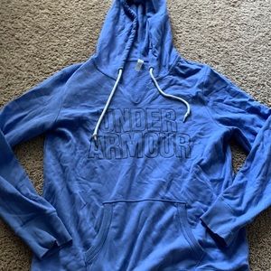 Large Blue Under Armour Hoodie